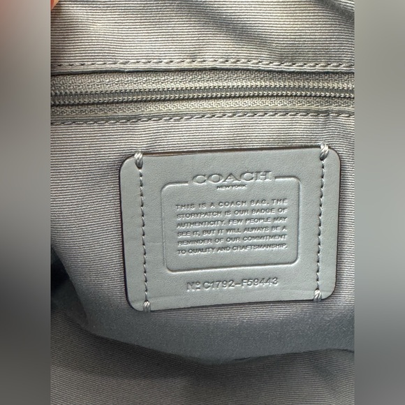 Coach Mini Sierra Dome Satchel Blue Floral - Picture 4 of 17